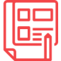 红色象征硬盘,